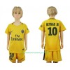 Camisola Paris Saint-Germain Neymar Jr 10 Criança Equipamento Alternativa 2017-2018 Manga Curta
